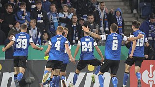 Bildergalerie zum Pokalspiel von Arminia Bielefeld gegen den HSV