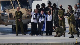 Freigelassene Geiseln in Israel
