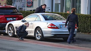 Polizei-Großeinsatz nach Schüssen vorm Bielefelder Landgericht