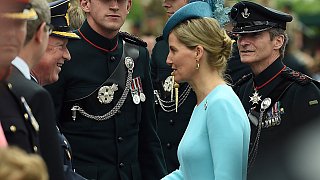 Gräfin Sophie von Wessex besucht das 5th Rifle Regiment in Paderborn
