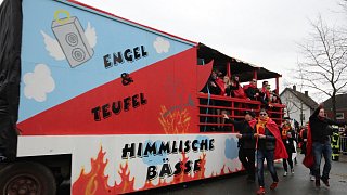 Karnevalsumzug in Salzkotten-Scharmede