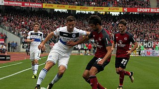 Arminia gewinnt 2:1 gegen Nürnberg