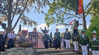 Die erste Schützenkönigin in Ovenhausen