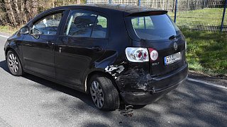 Heftiger Auffahrunfall auf der B61 in Gütersloh