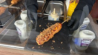 Kirmes Bielefeld: Corn Dog
