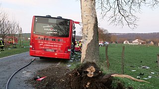 Lichtenau: Unfall mit Linienbus