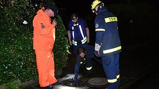 Spexard: Feuerwehr und THW im Dauereinsatz