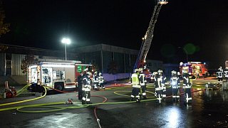 Brand in Tiefkühlkost-Firma Frostkrone in Rietberg