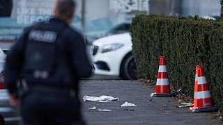 Polizei-Großeinsatz nach Schüssen vorm Bielefelder Landgericht