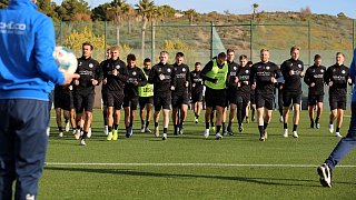 Trainingslager von Arminia in Benidorm, Tag 6
