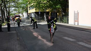 Kilometerlange Ölspur nach Unfall in Gütersloh