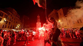 Italiener feiern EM-Titel auf Straßen und Plätzen im Land