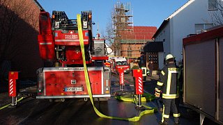 Nieheim: Großbrand in Erwitzen
