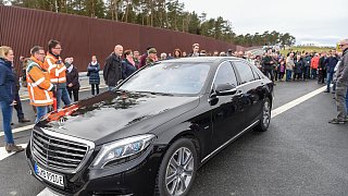 Neues Teilstück der A33 in Halle eröffnet