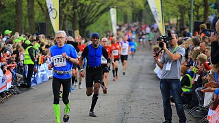 Hermannslauf 2015: Fotos vom Ziel an der Sparrenburg