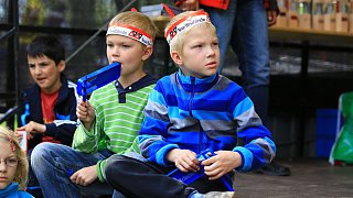 Hermannslauf 2015: Fotos vom Ziel an der Sparrenburg