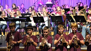 Sommerkonzert Niklas-Luhmann-Gymnasium, 20 Jahre Bläserklassen