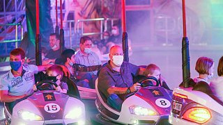 Kirmes auf der Radrennbahn