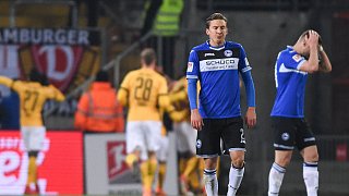 Arminia verliert 2:3 gegen Dresden