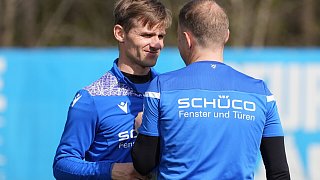 Arminia-Training am Dienstag, 12. April