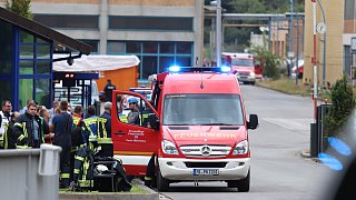 Kraftwerk in Veltheim brennt