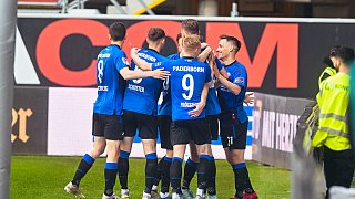 SC Paderborn gegen Hannover 96