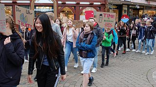 Höxter: Schüler-Demo für Klimaschutz