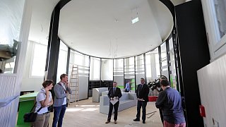 Zwei Jahre Umbau: Einblicke in den Arbeitsalltag an der Markthalle