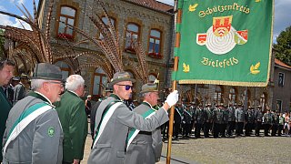 Schützenfest Oerlinghausen, Konzert, Empfang und Festumzug