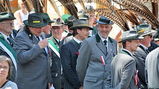 Schützenfest Oerlinghausen, Konzert, Empfang und Festumzug