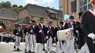 Schützenfest Oerlinghausen, Konzert, Empfang und Festumzug