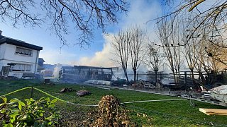 Mehrere Garagen in Eichholz niedergebrannt