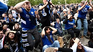 Die schönsten Bilder vom Arminia-Fanfest in Berlin