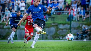 Bilder von Arminias viertem Tag im Trainingslager