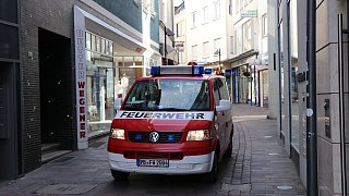 Paderborn: Eindrücke von der Bombenevakuierung in der Innenstadt