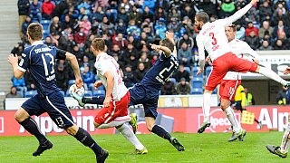 Fußball: Arminia Bielefeld gegen RB Leipzig