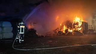 Großbrand in Bielefeld Jöllenbeck