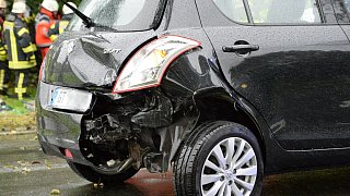 Rietberg: Schwerer Auffahrunfall auf der Bokeler Straße