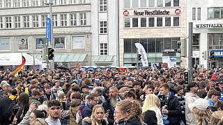 Die schönsten Bilder vom Public Viewing in Bielefeld