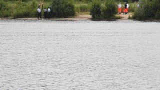 Fußgänger findet Leiche in Blankenhagener Baggersee