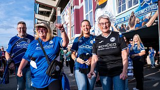Arminia Bielefeld schlägt Werder Bremen 1:0.