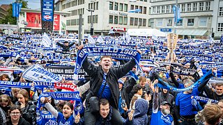 Die schönsten Bilder vom Public Viewing in Bielefeld