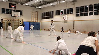 Taekwondo-Training in Herford