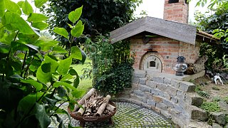 Der Garten von Familie Beckmann aus Preußisch Oldendorf