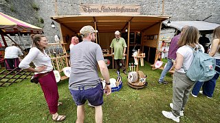 Bielefeld: viele Motive vom zweiten Tag des Sparrenburgfest