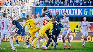 SC Paderborn gegen 1. FC Köln - Impressionen vom Spiel