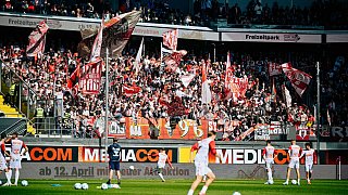 SC Paderborn gegen 1. FC Köln - Impressionen vom Spiel