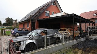 Brand in der Silvesternacht in Pr. Oldendorf