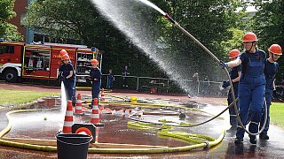 Jugendfeuerwehren messen sich in Oerlinghausen