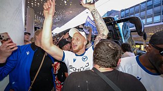 Arminias Aufstiegsparty